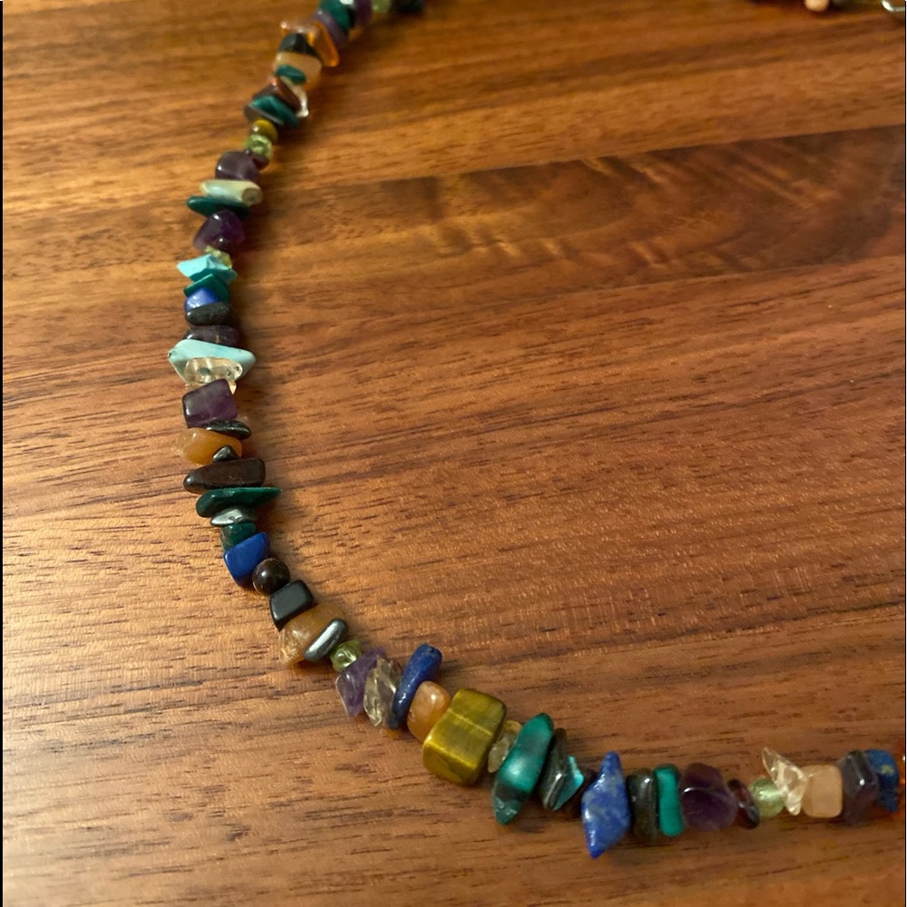 Multi-stone necklace